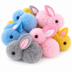 Fluffy Bunny – χνουδωτό παιχνίδι γάτας με αυτιά