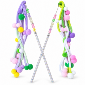 Pom Pom Party – διαδραστικό ραβδάκι γάτας με πομ πομ