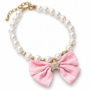 Pink Bow – περιλαίμιο γάτας με ροζ φιόγκο