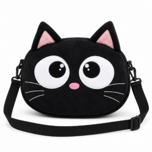 Big Eyes cat crossbody bag