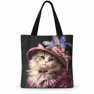 Royal Cat tote bag